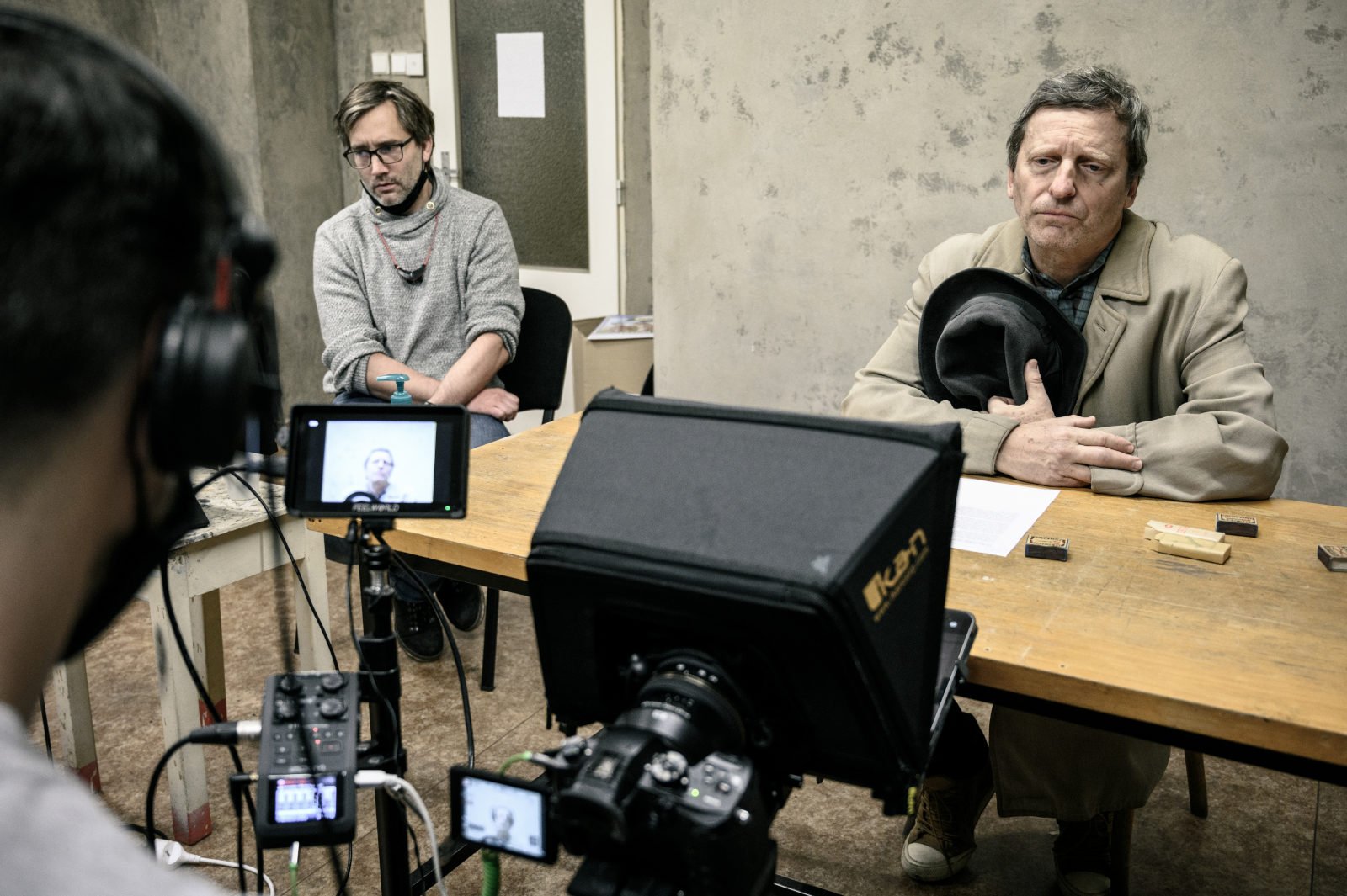 Foto z natáčení filmu <b><i>Očitý svědek</i></b>. Foto Petr Neubert